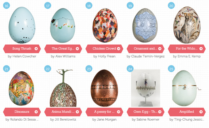 Philanthropy this Easter with Londons The Faberge Big Egg Hunt selection