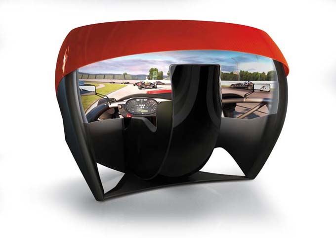 F1 Simulator Rear Red Image