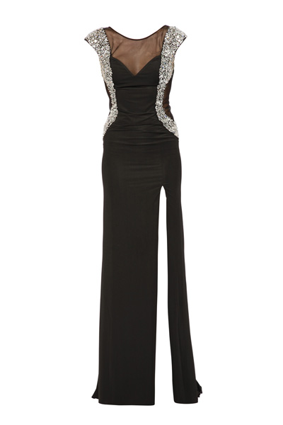 Wish Want Wear Jovani bejewelled cut-out gown image