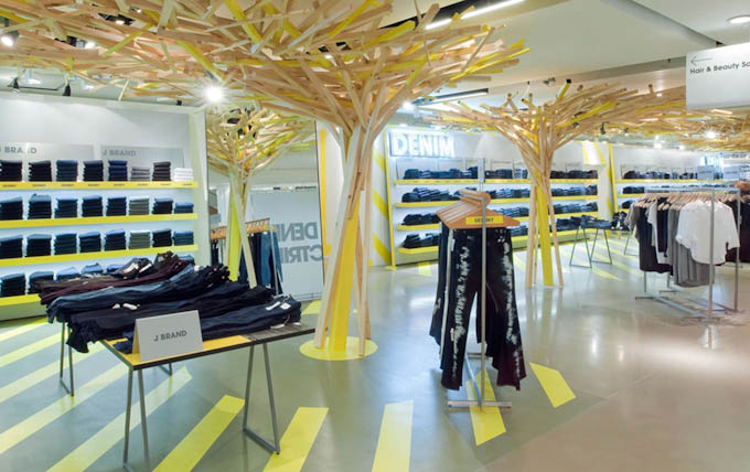 a picture of the interior of London Selfridges