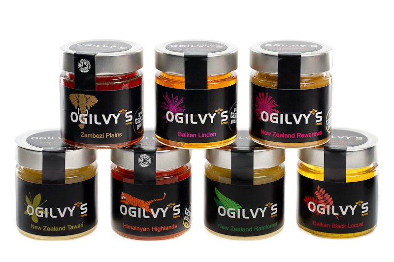 OGILVYS honey jars