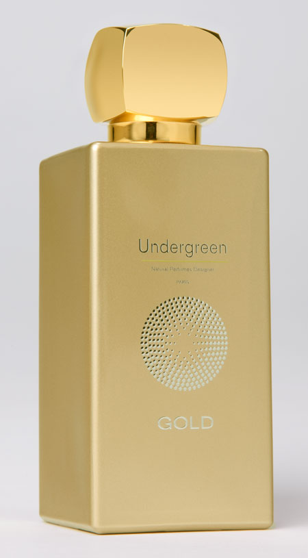 UNDERGREEN Gold Classic perfume flacon