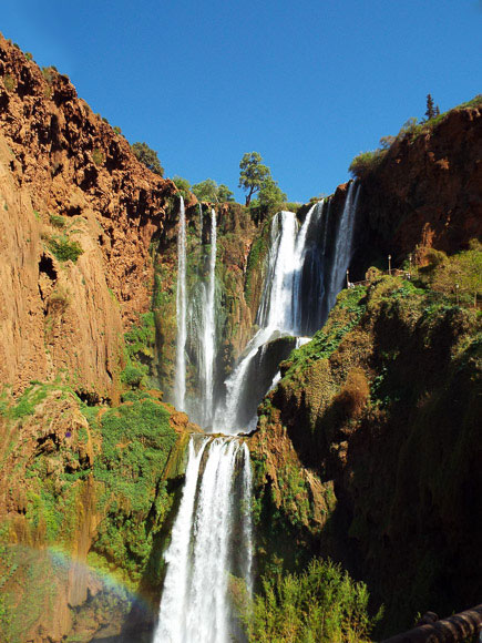 Highest waterfalls in North Africa