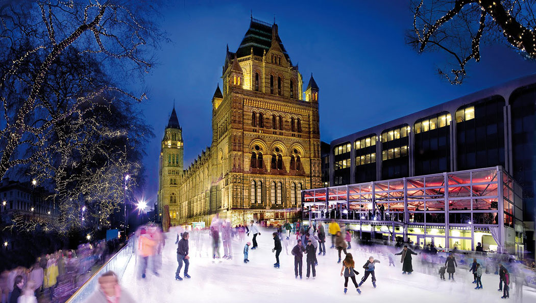 Natural History Museum Ice Rink, London