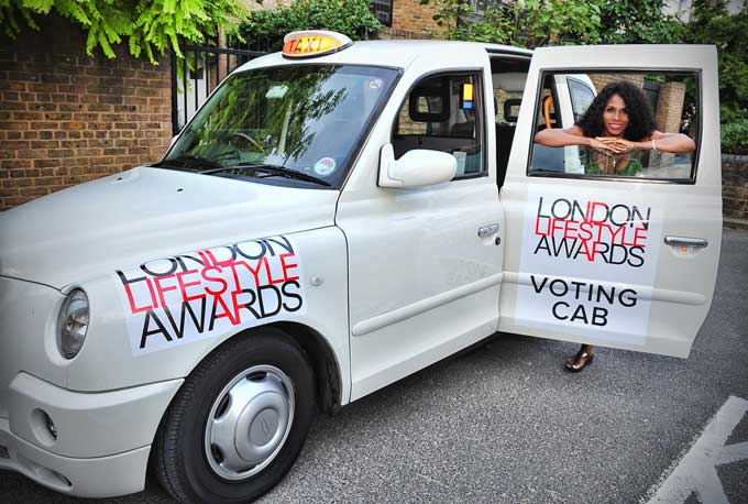 london-lifestyle-awards-2011-sinitta-voting-cab