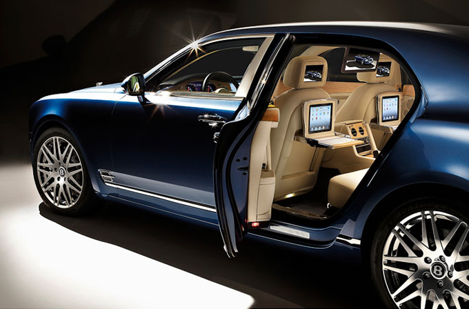 Bentley Mulsanne executive interior multimedia specification packages