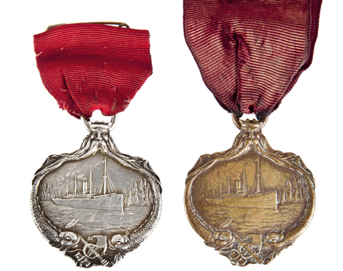 Charles Miller Carpathia Medals Titanic collectibles