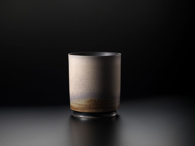 Thomas Bohle Vessel-11 Stoneware with Copper Matt glaze