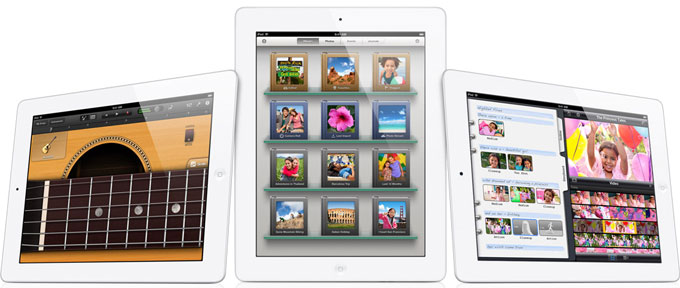The new iPad 3 with iLife software
