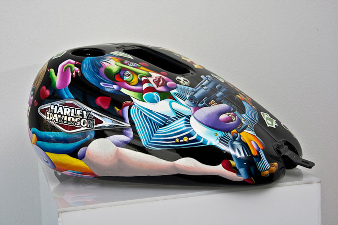 Harley Davidson Art of Custom - fuel tank art competition