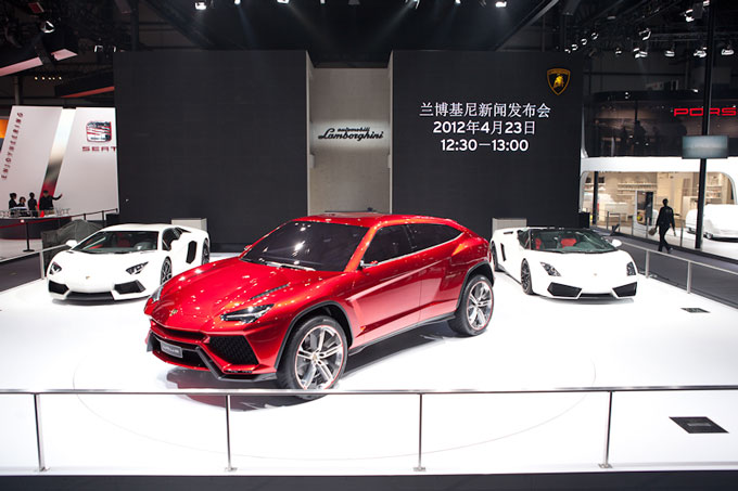 Lamborghini Urus concept presented at Beijing Motorshow 2012