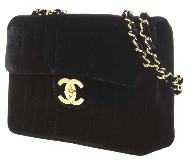 black Chanel handbag