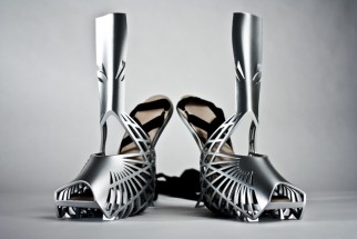 Metal Heels from Bryan Oknyansky for Shoes By Bryan