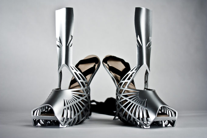 Shoes By Bryan Heavy Metal Series Caged Heel Image