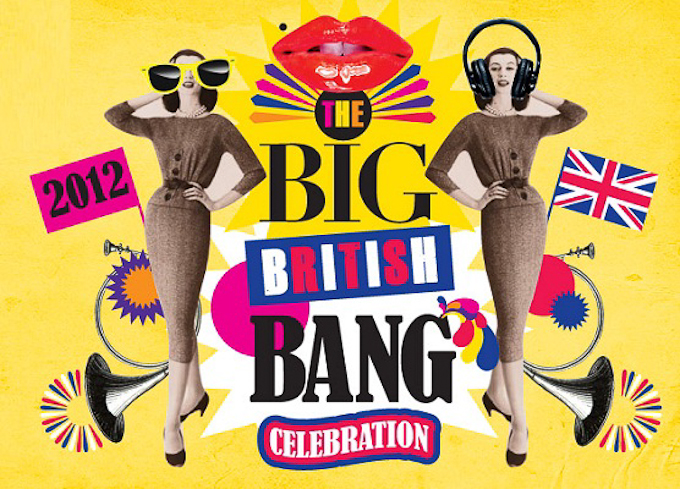 London 2012 Olympics themed events and happenings - Selfridges Big British Bang Celebrations poster