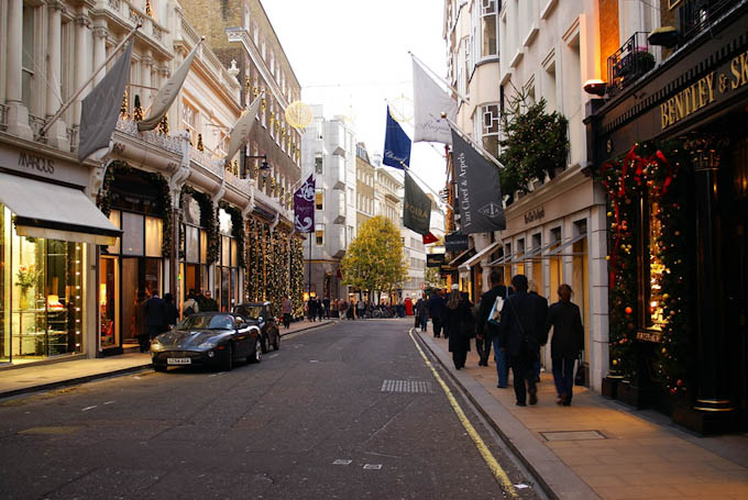 Bond Street (el carrer de les millors marques)