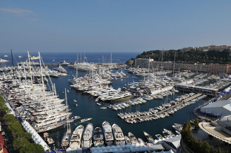 Monaco Boat Show 2012 image of Port Hercules