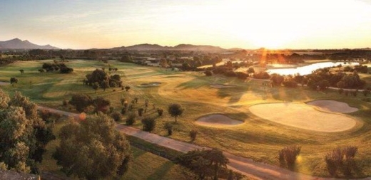 Luxury golf resort in Sardinia