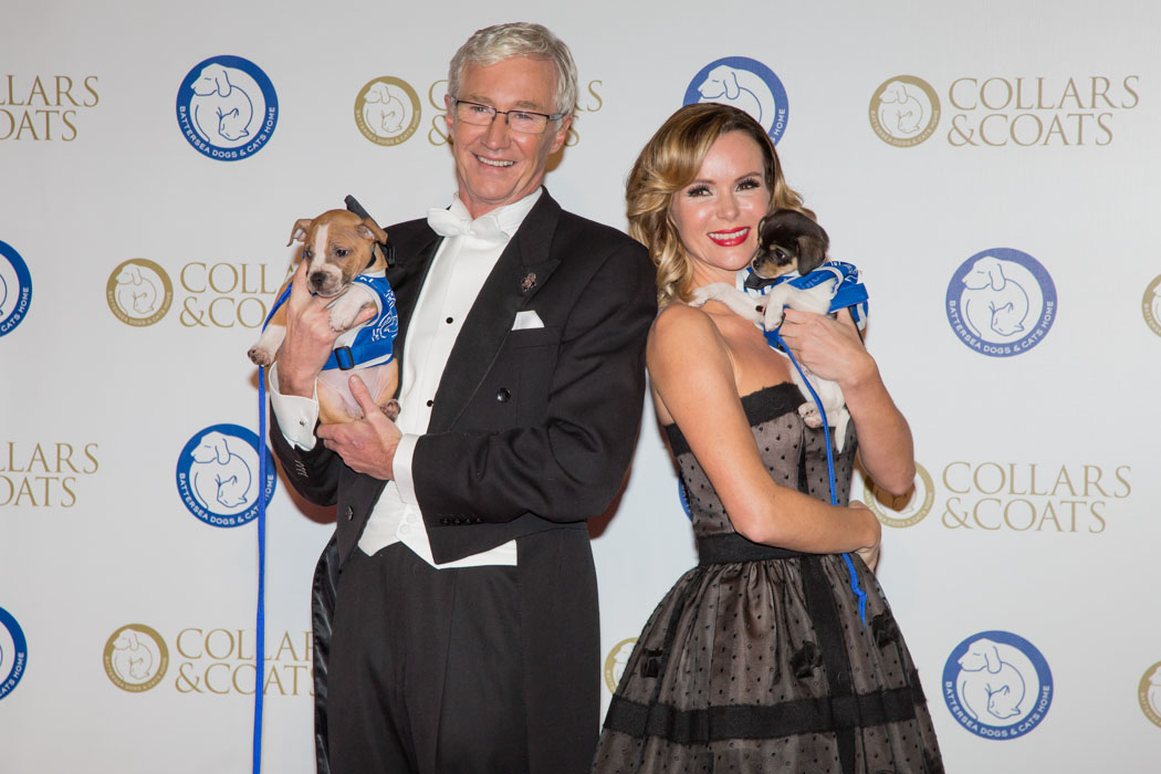 Paul O'Grady & Amanda Holden at Battersea Dogs & Cats Home Collars & Coats Gala Ball 2013
