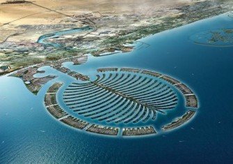 Construction Work on the New Artificial Island in Dubai Resumes